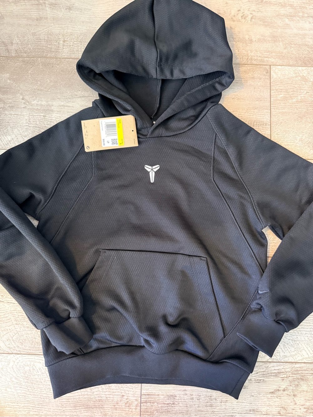 Nike Kobe Bryant Therma-FIT Hoodie Youth Small Black Mamba Mentality NWT